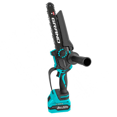 Акумуляторна ланцюгова пилка Grand АПЦ-8М/3-2 (Безщіткова, 2 АКБ 3 Ач) Акумуляторна ланцюгова пилка Grand АПЦ-8М/3-2 (Безщіткова, 2 АКБ 3 Ач)