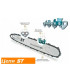 Цепь ST 76S звена, шаг 0.325, 50 см (супер-зуб)