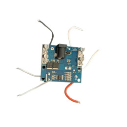 Плата BMS 5S/10S 2MOS 18650 18V/21V до 40A для АКБ Макита