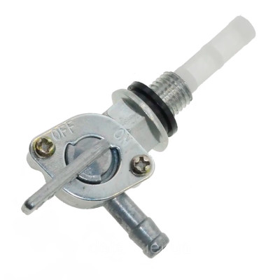 Кран топливного бака генератора 168F, 170F (вправо, наружная резьба) Кран топливного бака генератора 168F, 170F (вправо, наружная резьба)