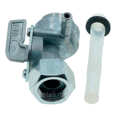 Кран паливного бака генератора 188F, 190F (вліво, внутрішнє різьблення)