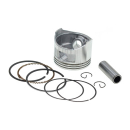 Поршень двигателя генератора 168F в сборе (D68 h53 палец 18 мм) Поршень двигателя генератора 168F в сборе (D68 h53 палец 18 мм)