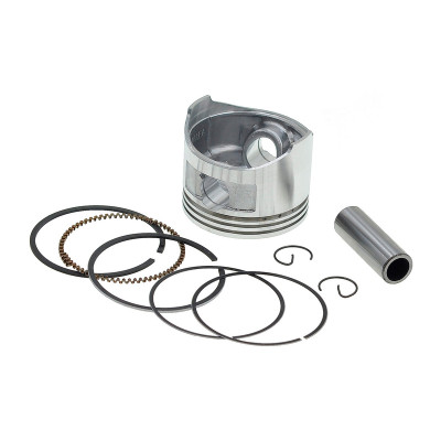 Поршень двигуна генератора 168F у зборі (D68 h53 діаметр пальця 18 мм)